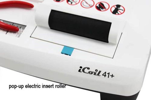 Akiles iCoil-41 11" Coil Binding Machine & Punch Electric Inserter & FREE Crimpers, 4:1 Pitch by Akiles