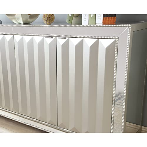 Coast to Coast Imports Elsinore Champagne Credenza