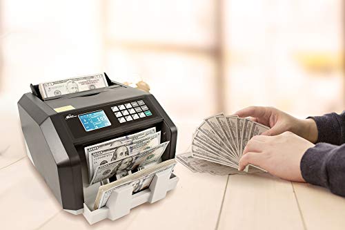 Royal Sovereign High Speed Money Counting Machine, with UV, MG, IR Counterfeit Bill Detector & Value Counting (RBC-ES250)