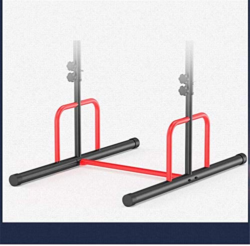 SJNQJJ Pull Ups Strength Training Equipment Strength Training Dip Stands Multifunctional Power Tower Pull Up Bar Dip Station Stands Adjustable Height 196-224 cm Full Body Strength Training