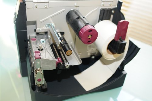 Zebra ZM400-2001-0000T Model ZM400 Thermal Transfer Barcode Printer; 203 dpi/8 dots Resolution, 4.09"/104 mm Print Width, USB, Parallel and Serial Interfaces; Includes US Power Cord