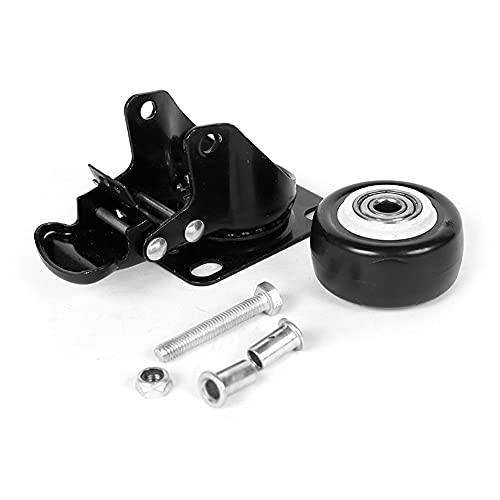 Multipurpose 1.5" Mute Universal Directional Brake Caster Wheel Furniture Accessory