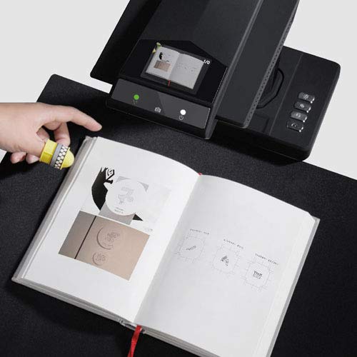 CZUR ET18 Pro Professional Document Scanner, 2nd Gen Auto-Flatten & Deskew Tech, 18MP Sony Camera, Capture A3, 186 Languages OCR, Convert to PDF/Searchable PDF/Word/Tiff/Excel, Run On Windows&Mac OS