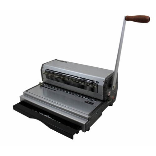 Akiles Heavy Duty Coilmac-M 41 Coil Binding Machine & Punch with EZ Inserting Table 13-inch