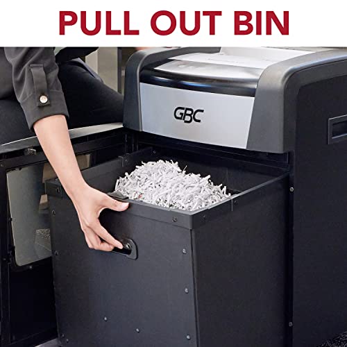 GBC Paper Shredder, 12 Sheet Capacity, Micro-Cut, P-5 Security, Anti-Jam, Momentum M12-12 (WSM177003)