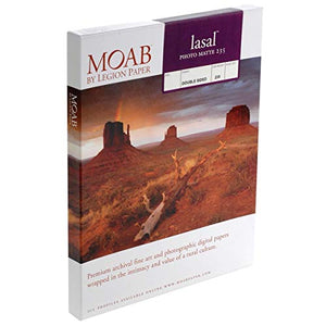 Moab Lasal Photo Matte 235gsm Inkjet Paper, 8.5x11", 250 Sheets