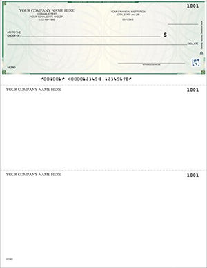CheckSimple Laser Business Checks, High Security - Compatible with QuickBooks/Quicken (5000 Qty) - Custom
