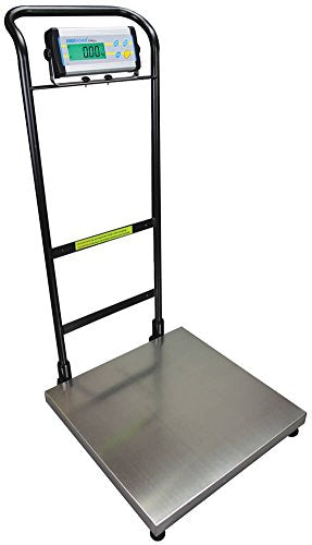Adam Equipment CPWplus 75W Wheeled Floor Scale, 165lb/75kg Capacity, 0.05lb/20g Readability