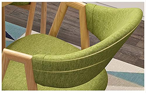 SKUAI Small Office Conference Coffee Table Chair Set - Modern Tea Shop Furniture for Office, Lounge, or Hotel (Blue)