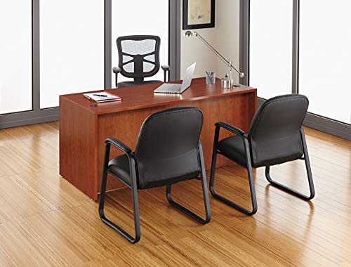 Alera Valencia Series 66 by 30 by 29-1/2-Inch Desk Shell, Medium Cherry