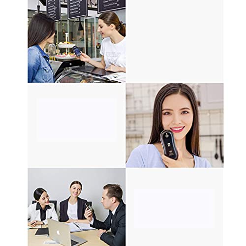 UsmAsk Language Translator Device, 72 Languages, Multi-Language Photo Translation, Two Way Instant Voice Translator (Golden)
