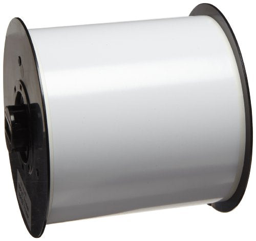 Brady High Adhesion Vinyl Label Tape (B30C-4000-595-WT) - White Vinyl Film - Compatible with BBP30, BBP31, BBP33, BBP35, BBP37 Label Printers - 100' Length, 4" Width