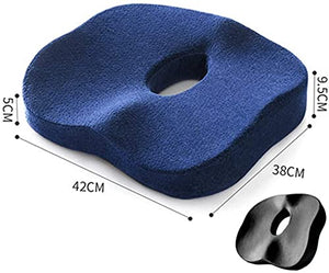 GIENEX Enhanced Seat Cushion - Orthopedic Memory Coccyx Cushion for Tailbone Pain