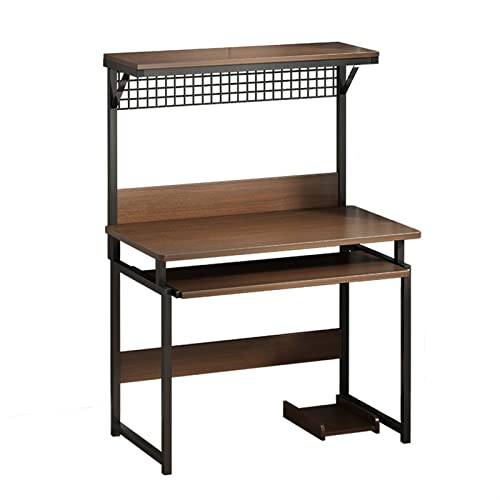 VELLOW Multifunctional Desktop with Bookshelf - Home Office Writing Workstation
