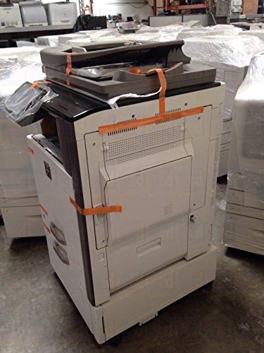 Renewed Sharp MX-3640N Color Copier Printer Scanner All-in-One MFP - 36 ppm, Copy, Print, Scan, RSPF, Duplex, 2 Trays, Cabinet (Renewed)