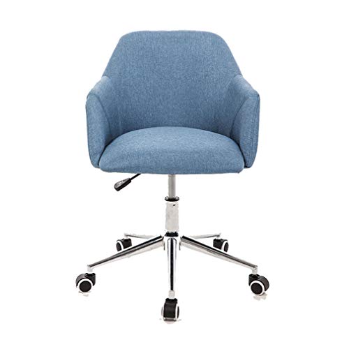 Leisure Swivel Chairs Adjustable Height Home Office Desk Chair Sofa Chair with Soft Seat Cushion SACKDERTY