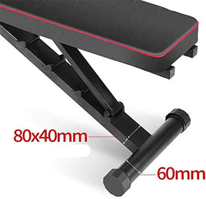 DJDLLZY, Fitness Stool Strength Training Equipment Bench Press Weight Bar Bench Press Bench Strength Training Plates for Full Body Workout