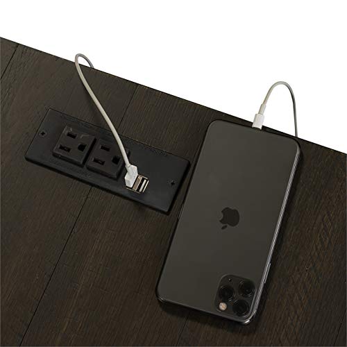 Liberty Furniture Harvest Home Black L Shaped Desk Set