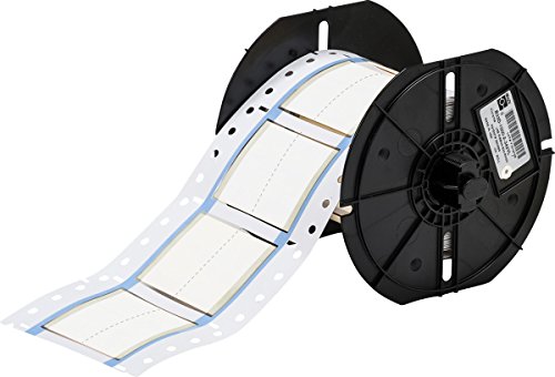 Brady B33-1000-2-342-2 Shrink Tubing, PermaSleeve Heat-Shrink Polyolefin, 1.000" H x 2.000" W, White, 500 (250 Without Slit)/Roll (Pack of 500)