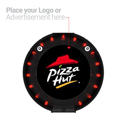 Pagertec Complete Coaster Paging System for Restaurants, Hospitals & Hotels | 1 Transmitter, 3 Charging Bases, 45 Long Range Pagers | Up to 2 Miles Range