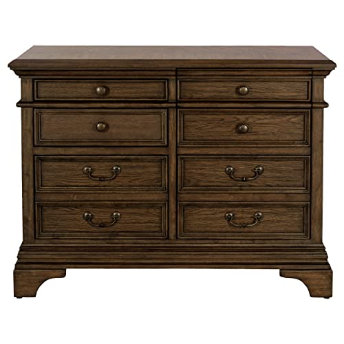 Coaster Home Furnishings Hartshill 5-Drawer Burnished Oak File Cabinet 881284