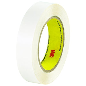 3M™ 444 Double Sided Film Tape, 1" x 36 yds, Clear, 6/Case, 3M Stock# 7000048420