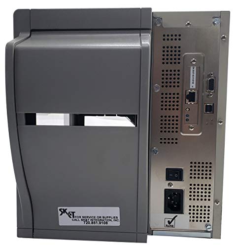 Zebra S4M Monochrome Direct Thermal/Thermal Transfer Industrial Printer, 6 in/s Print Speed, 203 dpi Print Resolution, 4.09" Print Width, 110/220V AC