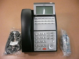 NEC UX5000 DG-12e 12 BUTTON DISPLAY PHONE BLACK Part# 0910044 ~ IP3NA-12TXH