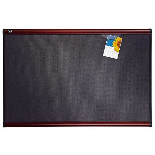 Quartet Prestige Diamond Mesh Fabric Bulletin Board - 72 x 48 in.