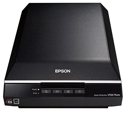 Epson Perfection V550 Color Photo Scanner with 6400 DPI Resolution