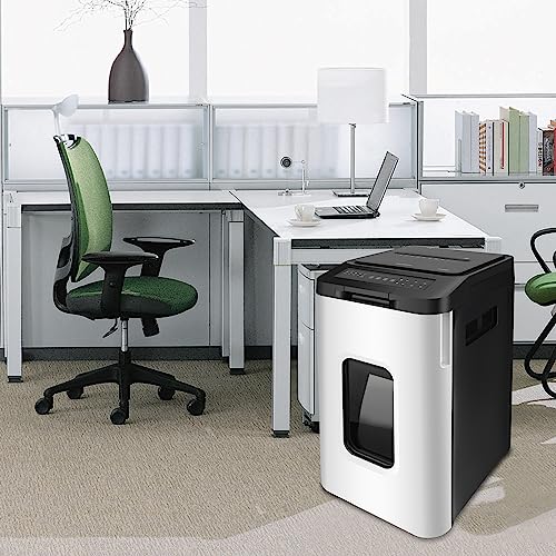 Aurora Commercial Grade 400-Sheet Auto Feed High-Security Micro-Cut Paper Shredder