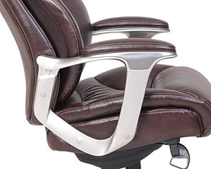 La-Z-Boy Cantania Executive Bonded Leather Office Chair - Coffee (Brown)