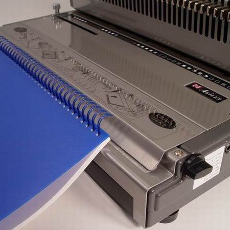 Akiles Wiremac-21 14" 2:1 Pitch Wire Binding Machine & Punch