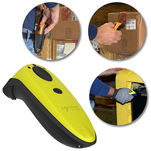 Socket Mobile CX3372-1765 DuraScan D700, 1D Imager Barcode Scanner, Green, 1.5" Height, 1.6" Width, 5.2" Length