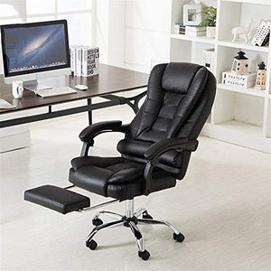 TEmkin Reclining Leather Boss Chair - Brown