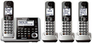 Panasonic KX-TGF374S DECT 4-Handset Landline Telephone