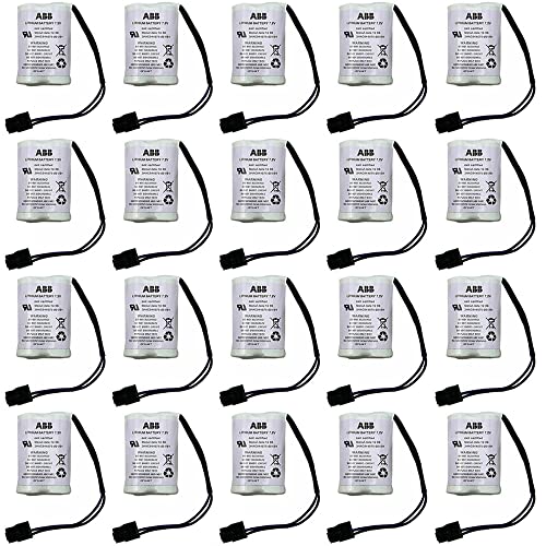 Lithium Battery Pack of 20 3HAC044075-001/01 7.2V 3600mAh for ABB Robot CPU SMB ABBTA521 ABB3HAC16831-1
