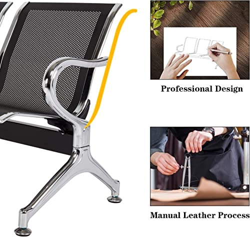 Buenotoys Waiting Room Chair Bench - Guest Reception Chairs