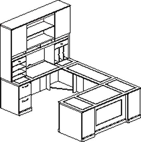 Mayline Sorrento Series Typical #8 Desk