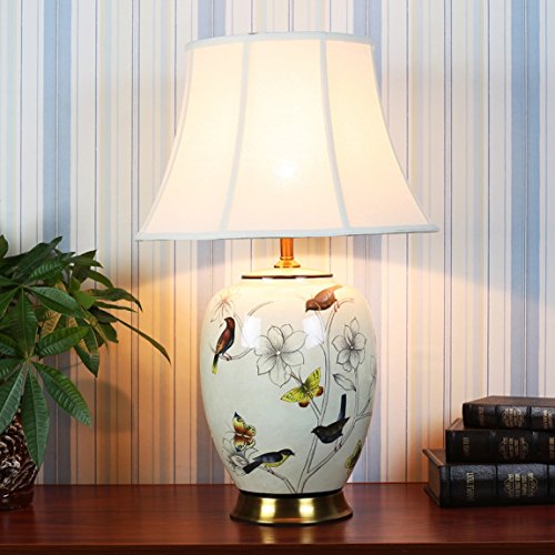 505 HZB Modern Chinese Ceramics, Table Lamps, Living Room, Study Rooms, Lamps, Villas, Bedroom Bedside Lamps