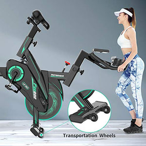 L NOW Exercise Bike Indoor Cycling Bike Belt Drive Smooth Magnetic Resistance Stationary Bike (S3)