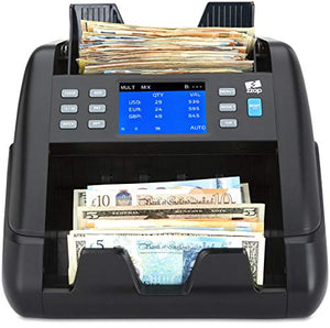 ZZap Bill Value Counter & Counterfeit Detector - Money Cash Currency Machine (NC55)