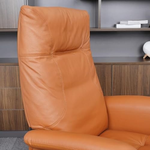 MADALIAN Electric Recliner Leather Office Chair