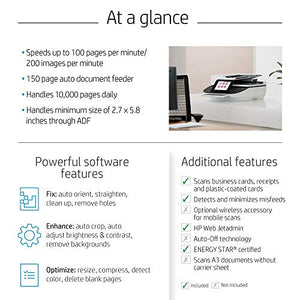 HP Digital Sender Flow 8500 fn2 OCR Document Capture Workstation (Renewed)