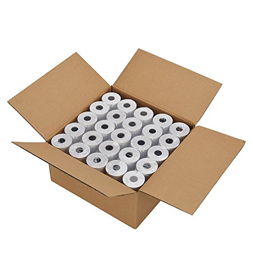 2 1/4" X 85' Thermal Cash Register Receipt Rolls,POS Paper ,White, 500 Rolls