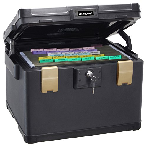 Honeywell Safes & Door Locks - 1 Hour Fire Safe Waterproof Filing Safe Box Chest (fits Letter, A4, and Legal Files), Large, 1108