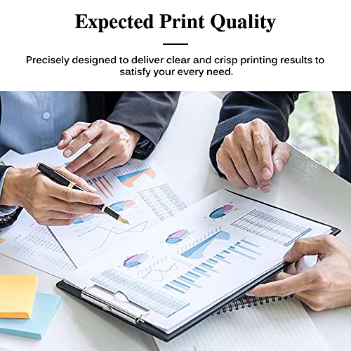 (5Black,5Tri-Color) 67XL Ink Cartridge Replacement for HP Deskjet 1255 2732 2752 2755 Plus 4140 4152 Plus 4155 4158 Envy 6052 6055 6058 6075 Pro 6452 6455 6458 3YM57AN 3YM58AN Printer Ink Cartridge