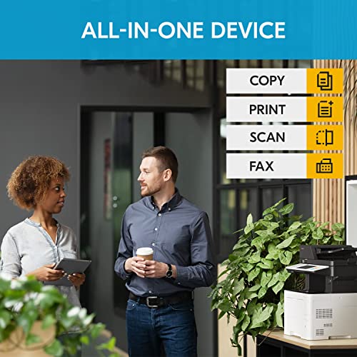 KYOCERA ECOSYS MA5500ifx Monochrome Laser Printer, 57 ppm, 1200 dpi, Gigabit Ethernet, 7" Touchscreen Panel