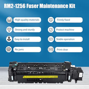 REEPLAR RM2-1256 Fuser Maintenance Kit for HP Laser Printer M607-M633 - Replacement Fusing Assembly L0H24A (110/120V 220,000 Yield)