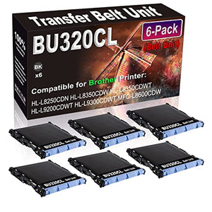 Kolasels Transfer Unit Belt 6-Pack Compatible BU-320CL for HL-L8250CDN Printer